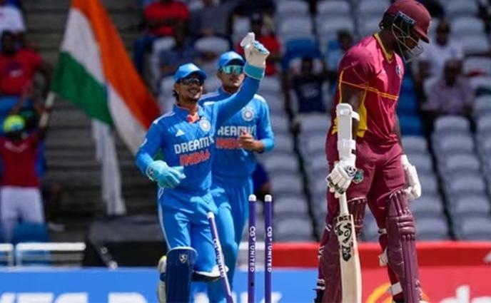 ওয়েস্ট ইন্ডিজের বিপক্ষে টানা ১৩তম ওয়ানডে সিরিজ জয় ভারতের