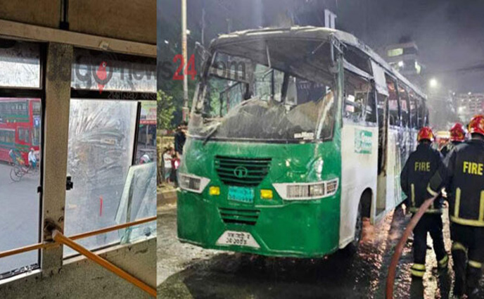 অবরোধে শিক্ষার্থীদের বাসেও আগুন-হামলা, শঙ্কা বাড়ছে শিক্ষাঙ্গনে
