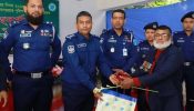 গাজীপুরে অবসরপ্রাপ্ত বীরমুক্তিযোদ্ধা পুলিশ সদস্যদের সংবর্ধনা