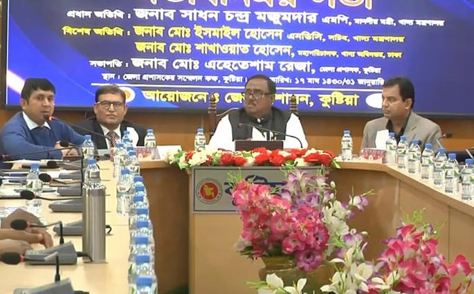 চালসহ নিত্যপ্রয়োজনীয় দ্রব্যমূল্য নিয়ন্ত্রণে রাখতে হবে: খাদ্যমন্ত্রী