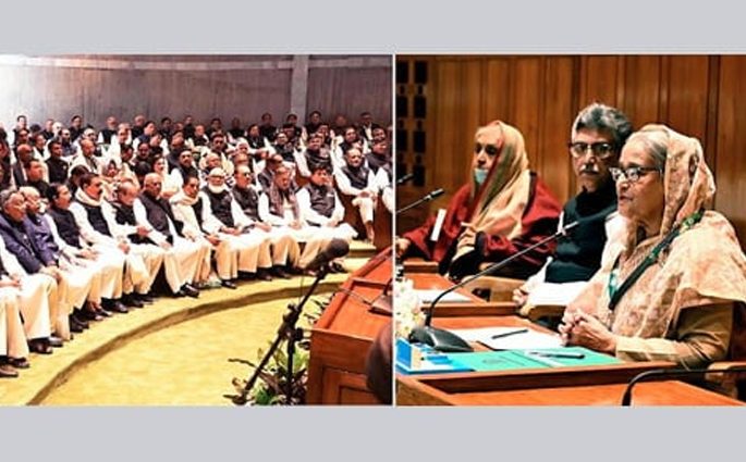 জনগণের কল্যাণে কাজ করুন : দলীয় এমপি’দের প্রতি প্রধানমন্ত্রী