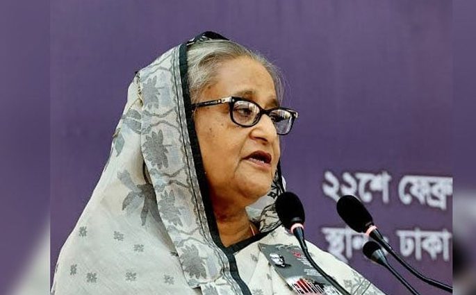 বাংলাদেশ ভাষা আন্দোলনের চেতনায় এগিয়ে চলছে : প্রধানমন্ত্রী