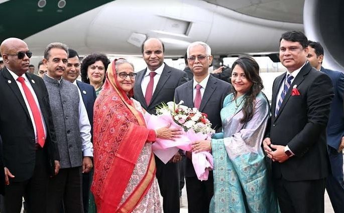 প্রধানমন্ত্রী দুই দিনের রাষ্ট্রীয় সফরে নয়াদিল্লি পৌঁছেছেন