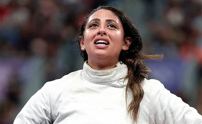 গর্ভে সাত মাসের সন্তান নিয়ে অলিম্পিকে লড়লেন চিকিৎসক নাদা