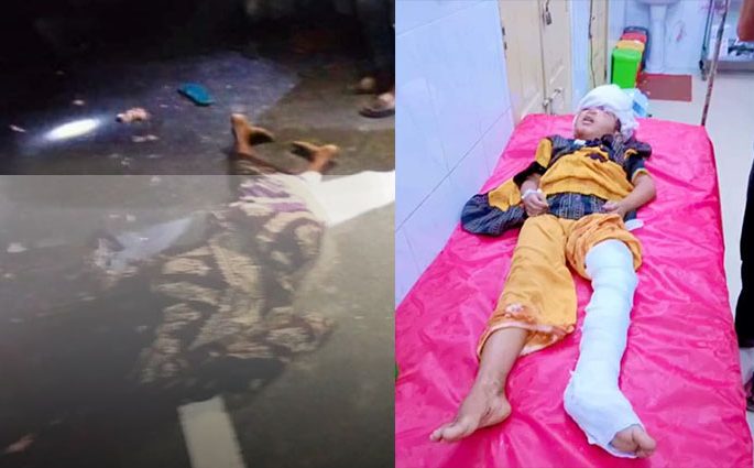 শ্রীমঙ্গলে ট্রাক চাপায় খালা- বোনজি নিহত