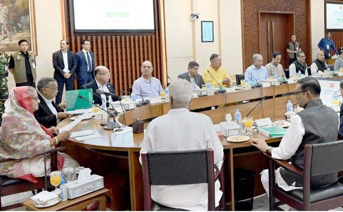 সম্ভাব্য বন্যা মোকাবিলায় সংশ্লিষ্ট সকলকে প্রস্তুতি গ্রহণের নির্দেশ প্রধানমন্ত্রীর