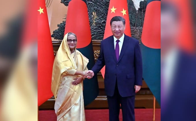 বাংলাদেশের উন্নয়নে চীনের সমর্থন অব্যাহত রাখার আশ্বাস দিলেন শি জিনপিং