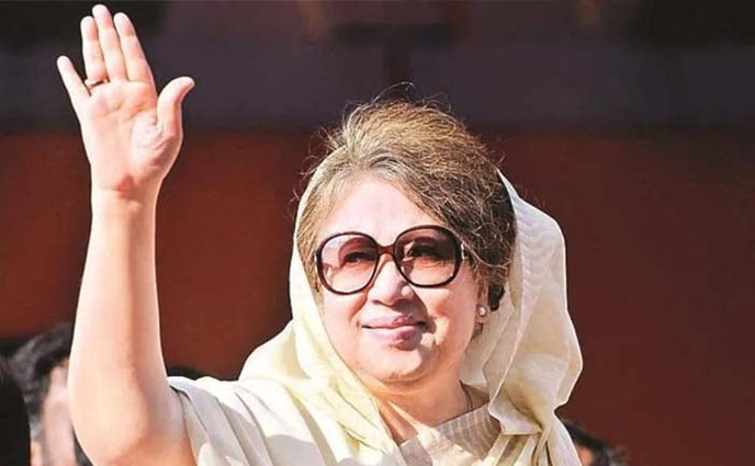 সাবেক প্রধানমন্ত্রী বেগম খালেদা জিয়া কারা মুক্ত