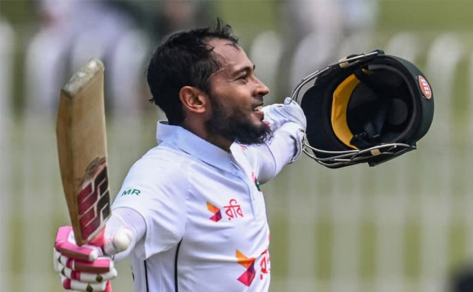 রাওয়ালপিন্ডির ১৯১ রানের ইনিংসে ক্যারিয়ারের সেরা র‌্যাংকিংয়ে মুশফিক