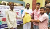 মৌলভীবাজারে বন্যাদুর্গতদের পাশে দাঁড়ালো শ্রীমঙ্গলের হাজী সেলিম ফাউন্ডেশন
