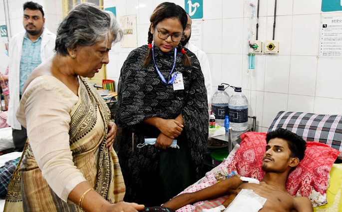 বৈষম্যবিরোধী ছাত্র আন্দোলনে আহতদের পুনর্বাসিত করা হবে : সমাজকল্যাণ উপদেষ্টা