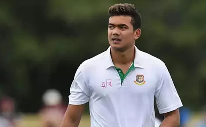 কাঁধের ইনজুরি সামলে নিয়ে তাসকিন টেস্ট খেলতে পারেন : বিসিবি ফিজিও