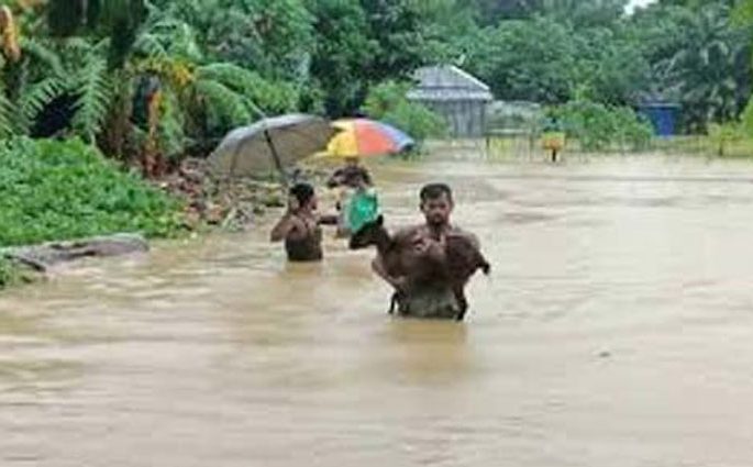 দেশের আট জেলা বন্যা কবলিত