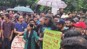 ‘আর একটা গুলি যেন না চলে’, রাজপথে সংগীতশিল্পীরা