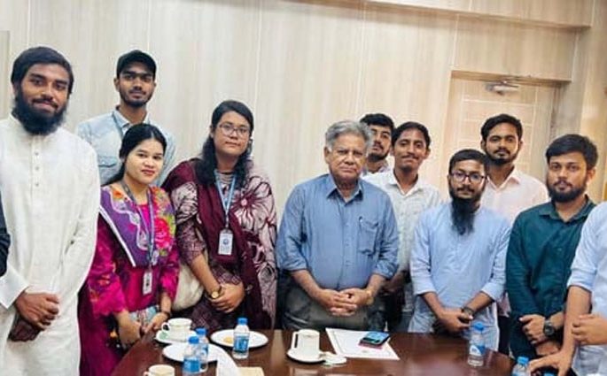 পাট উপদেষ্টার সঙ্গে নিটার শিক্ষার্থীদের সাক্ষাৎ