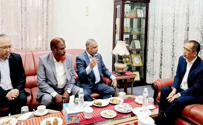 ব্রুনেই হাইকমিশনারের সঙ্গে জামায়াতে ইসলামীর প্রতিনিধির সাক্ষাৎ
