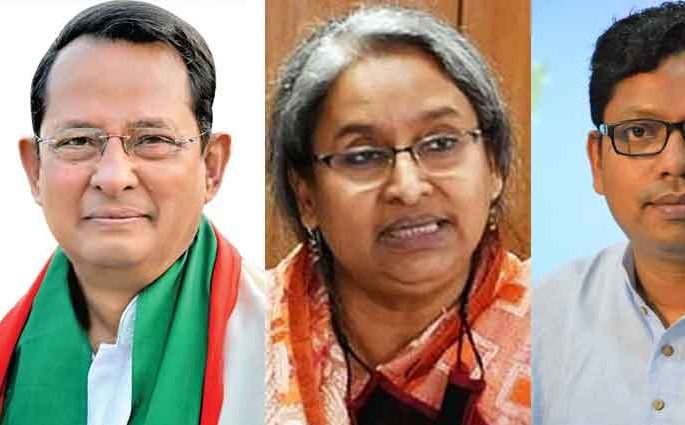 রিমান্ড শেষে আদালতে ইনু দীপু মনি ও পলক