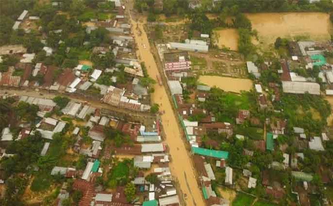 ৩৫ বছরে এমন ভয়াবহ বন্যা দেখেনি শেরপুরবাসী!