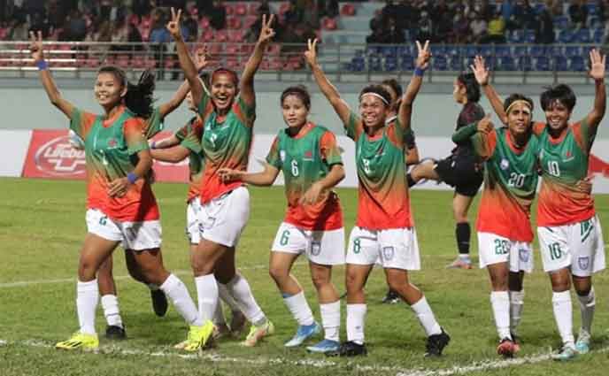 ভুটানকে গোলবন্যায় ভাসিয়ে ফাইনালে বাংলাদেশ