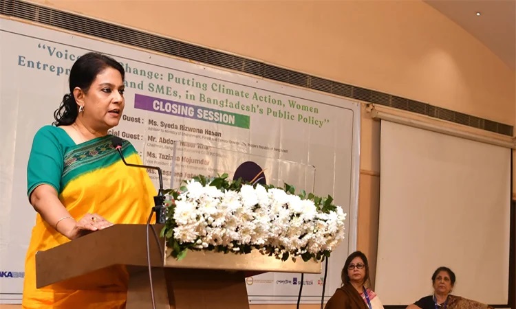 জলবায়ু পরিবর্তনে নারীর উদ্ভাবনী উদ্যোগেই ঘুরে দাঁড়াচ্ছে পরিবার-অর্থনীতি