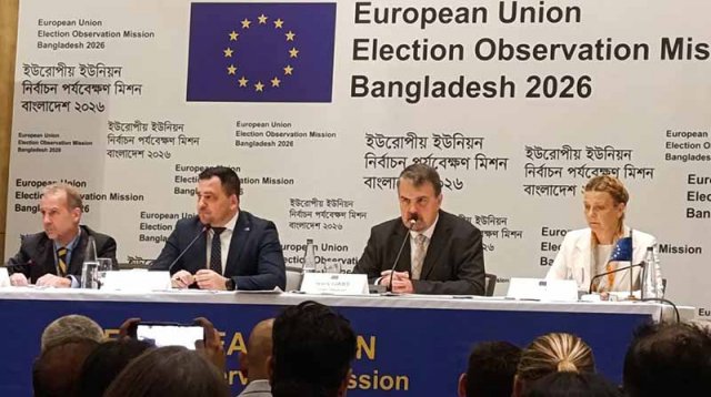 নির্বাচন গ্রহণযোগ্য ও প্রতিযোগিতামূলক হয়েছে: ইইউ পর্যবেক্ষক মিশন
