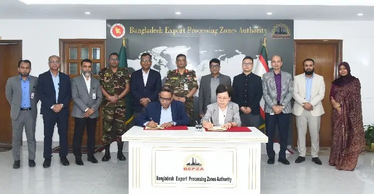 মিরসরাইয়ে ১৫.৩৪ মিলিয়ন ডলার বিনিয়োগ করবে ফ্লারিশ গার্মেন্টস
