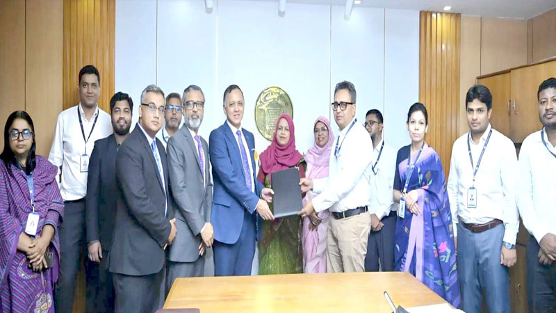 বাংলাদেশ ব্যাংকের সঙ্গে মিডল্যান্ড ব্যাংকের পুনঃঅর্থায়ন চুক্তি