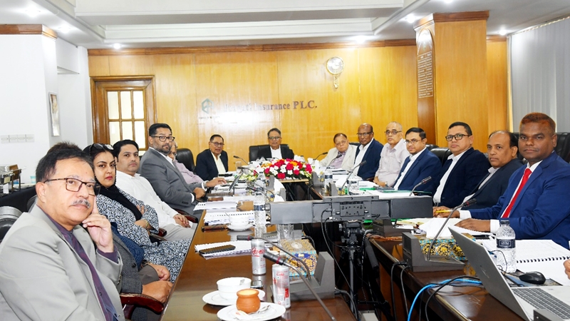 প্রগতি ইন্স্যুরেন্সের ৩৪২তম পর্ষদ সভা অনুষ্ঠিত