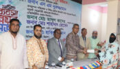 কুমিল্লার কোম্পানীগঞ্জে জেনিথ ইসলামী লাইফের মৃত্যুদাবির চেক হস্তান্তর