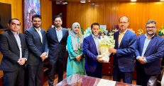 বিএসইসি চেয়ারম্যানের সঙ্গে লংকাবাংলা ক্যাপিটাল মার্কেটের সৌজন্য সাক্ষাৎ