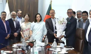 বিএসইসির চেয়ারম্যানের সঙ্গে ডিএসই পরিচালনা পর্ষদের সাক্ষাৎ