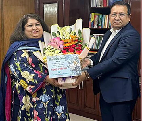 আইডিআরএ’র চেয়ারম্যান মীর নাদিয়া নিভিনকে শুভেচ্ছা জানিয়েছে প্রাইম লাইফ