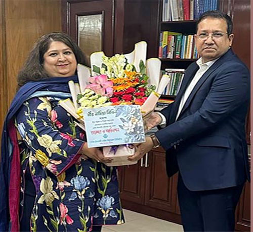 আইডিআরএ’র চেয়ারম্যান মীর নাদিয়া নিভিনকে শুভেচ্ছা জানিয়েছে প্রাইম লাইফ