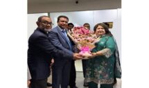আইডিআরএ’র চেয়ারম্যানকে সন্ধানী লাইফের শুভেচ্ছা