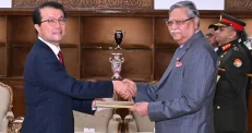 দ্বিপাক্ষিক বাণিজ্য বাড়াতে দক্ষিণ কোরিয়ার প্রতি রাষ্ট্রপতির আহ্বান