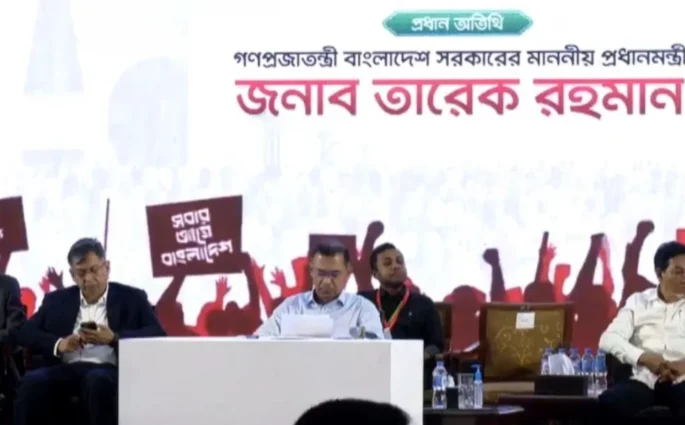 জুলাই জাতীয় সম্মেলনে যোগ দিয়েছেন প্রধানমন্ত্রী