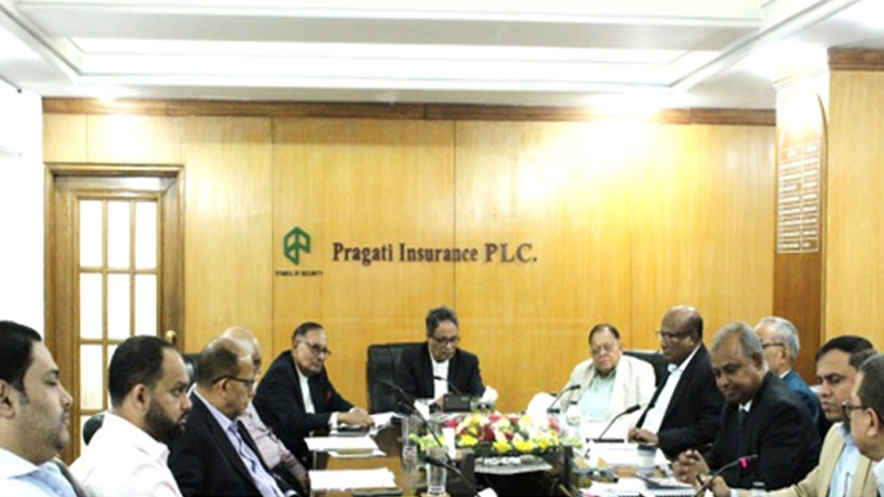 প্রগতি ইন্স্যুরেন্সের ৩৪৪তম পরিচালনা পর্ষদের সভা অনুষ্ঠিত