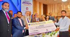 ৭ কোটি ৬৫ লাখ টাকার বীমা দাবি পরিশোধ করল ন্যাশনাল লাইফ