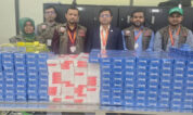 শাহজালালে আড়াই কোটি টাকার স্বর্ণ-সিগারেট আটক